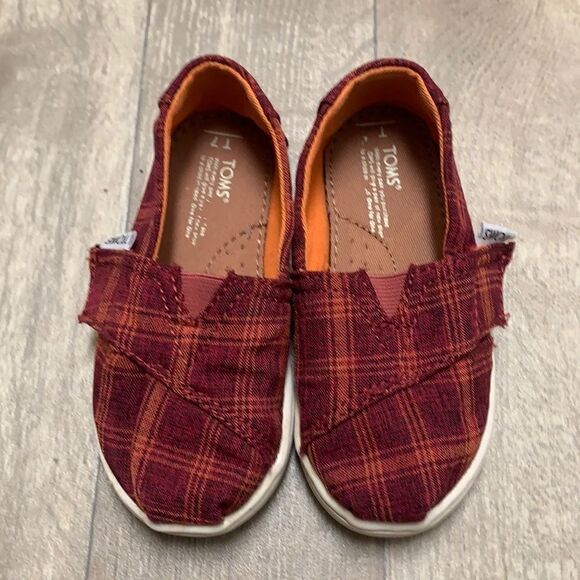 Baby Girls TOMS Slip On Shoes‎ - Picture 1 of 5